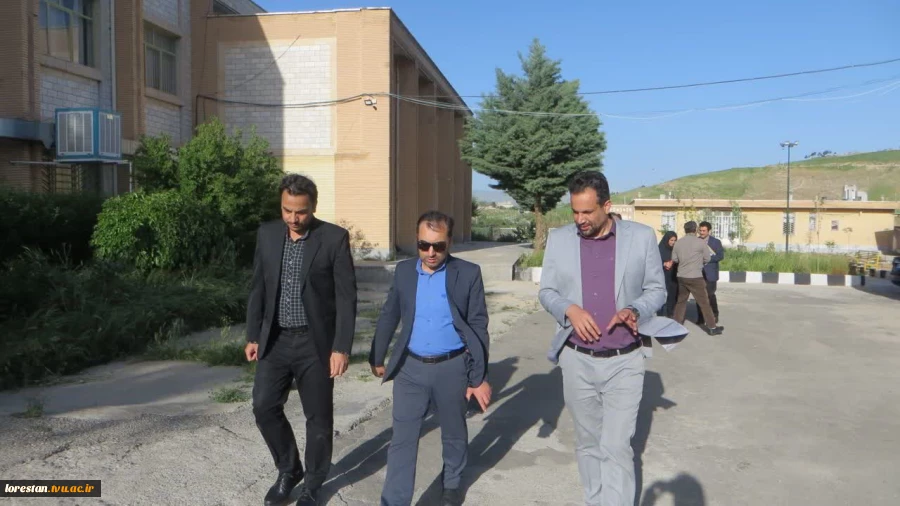 ارزیابی میدانی مدیران سازمان برنامه و بودجه از زیرساخت‌ها و طرح‌های توسعه‌ای دانشگاه ملی مهارت لرستان 14