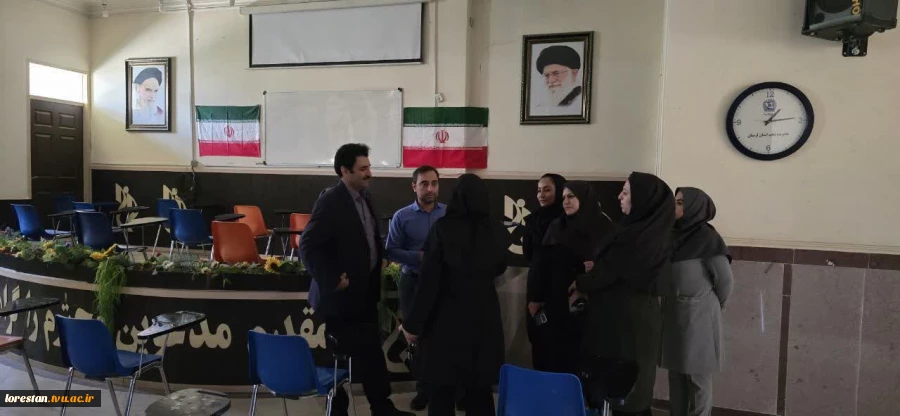 ارزیابی میدانی مدیران سازمان برنامه و بودجه از زیرساخت‌ها و طرح‌های توسعه‌ای دانشگاه ملی مهارت لرستان 12