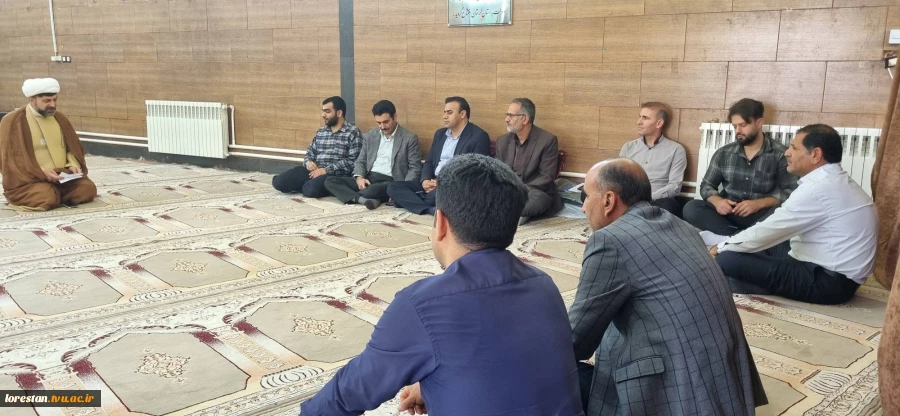 برگزاری مراسم گرامیداشت عید سعید غدیر خم و سالگرد ارتحال امام خمینی(ره) در آموزشکده پسران خرم‌آباد  2