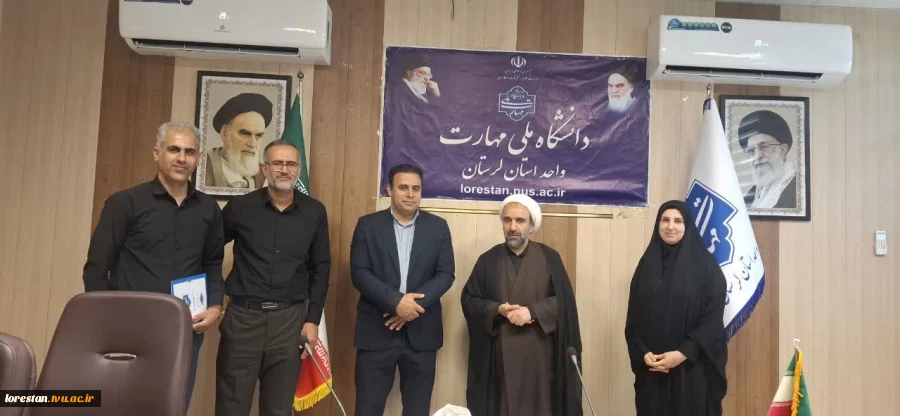 برگزاری مراسم روز گرامیداشت سالروز شهادت دکتر چمران و بزرگداشت روز ملی بسیج اساتید با حضور اساتید بسیجی همزمان با سایر دانشگاه ها و مراکز آموزش عالی در دانشگاه ملی مهارت استان لرستان  4