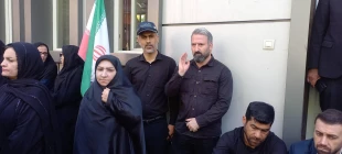 برگزاری مراسم آیین وداع و بدرقه آقای شهید ایران با حضور دانشگاهیان در استانداری لرستان 5