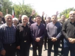 دانشگاهیان استان لرستان در «سوگ» و «بیعت» از میدان شهدا تا مصلی الغدیر خرم‌آباد  8