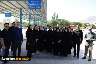 اعزام کاروان دانشگاهیان دانشگاه ملی مهارت استان لرستان به آیین تشییع رهبر شهید در قم 2