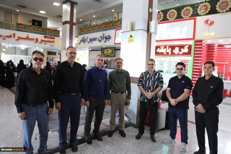 اعزام کاروان دانشگاهیان دانشگاه ملی مهارت استان لرستان به آیین تشییع رهبر شهید در قم 7