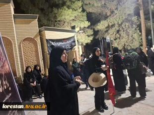 حضور کاروان دانشگاهیان دانشگاه ملی مهارت استان لرستان در آیین وداع با رهبر شهید در شهر مقدس قم 4