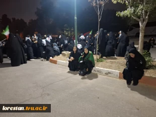 حضور کاروان دانشگاهیان دانشگاه ملی مهارت استان لرستان در آیین وداع با رهبر شهید در شهر مقدس قم 5