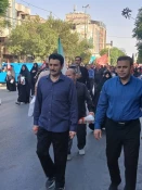 حضور کاروان دانشگاهیان دانشگاه ملی مهارت استان لرستان در آیین وداع با رهبر شهید در شهر مقدس قم 10