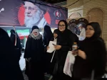 حضور کاروان دانشگاهیان دانشگاه ملی مهارت استان لرستان در آیین وداع با رهبر شهید در شهر مقدس قم 16