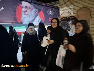 حضور کاروان دانشگاهیان دانشگاه ملی مهارت استان لرستان در آیین وداع با رهبر شهید در شهر مقدس قم 16