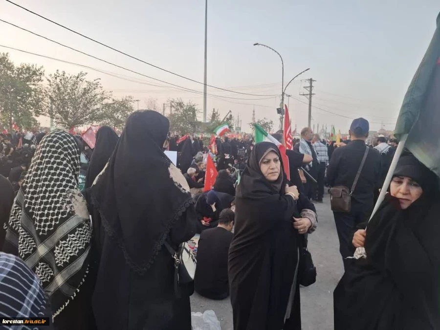 حضور کاروان دانشگاهیان دانشگاه ملی مهارت استان لرستان در آیین وداع با رهبر شهید در شهر مقدس قم 19