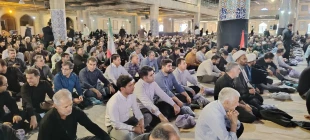 حضور رئیس، معاونان و کارکنان دانشگاه ملی مهارت استان لرستان در مراسم سومین روز خاکسپاری رهبر شهید 5