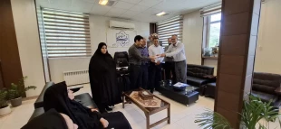 تجلیل رئیس دانشگاه ملی مهارت استان لرستان از کارکنان حراست و فناوری اطلاعات  6