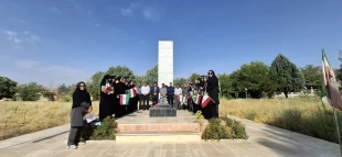 برگزاری مراسم تجدید عهد با آرمان‌های شهدا در دانشگاه ملی مهارت لرستان همزمان با هفته دولت  2