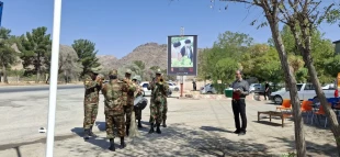اهتزاز پرچم جمهوری اسلامی ایران در آیین آغاز سال تحصیلی دانشگاه ملی مهارت لرستان 8