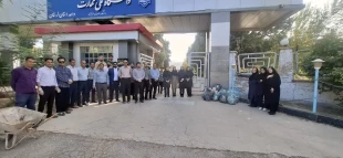 اجرای پویش «هم‌قدمی برای پاکیزگی» در دانشگاه ملی مهارت استان لرستان 5