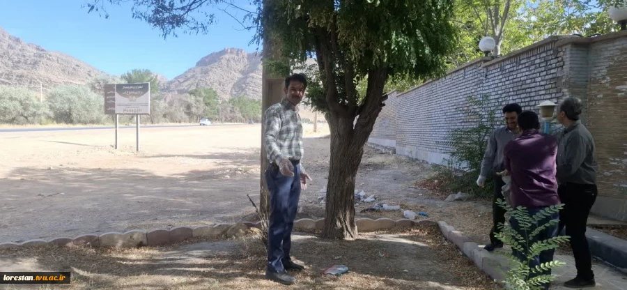 اجرای پویش «هم‌قدمی برای پاکیزگی» در دانشگاه ملی مهارت استان لرستان 6