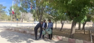 اجرای پویش «هم‌قدمی برای پاکیزگی» در دانشگاه ملی مهارت استان لرستان 10