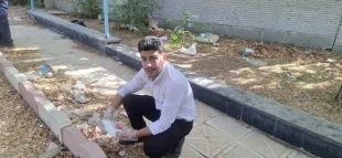 اجرای پویش «هم‌قدمی برای پاکیزگی» در دانشگاه ملی مهارت استان لرستان 13