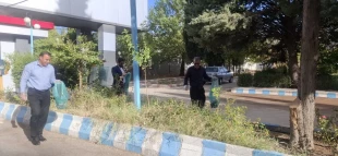 اجرای پویش «هم‌قدمی برای پاکیزگی» در دانشگاه ملی مهارت استان لرستان 17