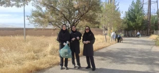 اجرای پویش «هم‌قدمی برای پاکیزگی» در دانشگاه ملی مهارت استان لرستان 18