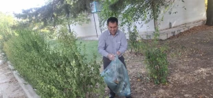اجرای پویش «هم‌قدمی برای پاکیزگی» در دانشگاه ملی مهارت استان لرستان 19