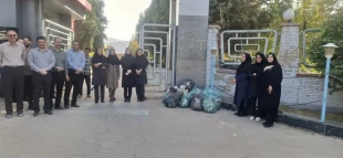 اجرای پویش «هم‌قدمی برای پاکیزگی» در دانشگاه ملی مهارت استان لرستان 32