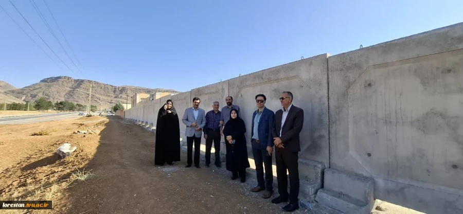تکمیل دیوار پیرامونی سایت دانشگاه ملی مهارت استان لرستان با اعتبار ۲.۵ میلیارد تومان
 2