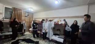 بازدید رئیس دانشگاه ملی مهارت استان لرستان از خوابگاه دانشجویی آموزشکده دختران خرم‌آباد 5