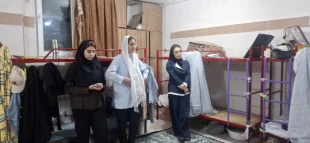 بازدید رئیس دانشگاه ملی مهارت استان لرستان از خوابگاه دانشجویی آموزشکده دختران خرم‌آباد 8