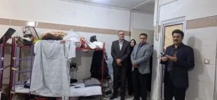 بازدید رئیس دانشگاه ملی مهارت استان لرستان از خوابگاه دانشجویی آموزشکده دختران خرم‌آباد 9