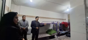 بازدید رئیس دانشگاه ملی مهارت استان لرستان از خوابگاه دانشجویی آموزشکده دختران خرم‌آباد 10