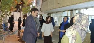 بازدید رئیس دانشگاه ملی مهارت استان لرستان از خوابگاه دانشجویی آموزشکده دختران خرم‌آباد 16