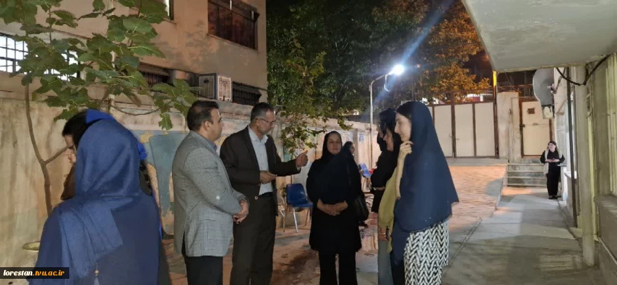 بازدید رئیس دانشگاه ملی مهارت استان لرستان از خوابگاه دانشجویی آموزشکده دختران خرم‌آباد 17