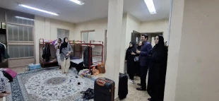 بازدید رئیس دانشگاه ملی مهارت استان لرستان از خوابگاه دانشجویی آموزشکده دختران خرم‌آباد 20